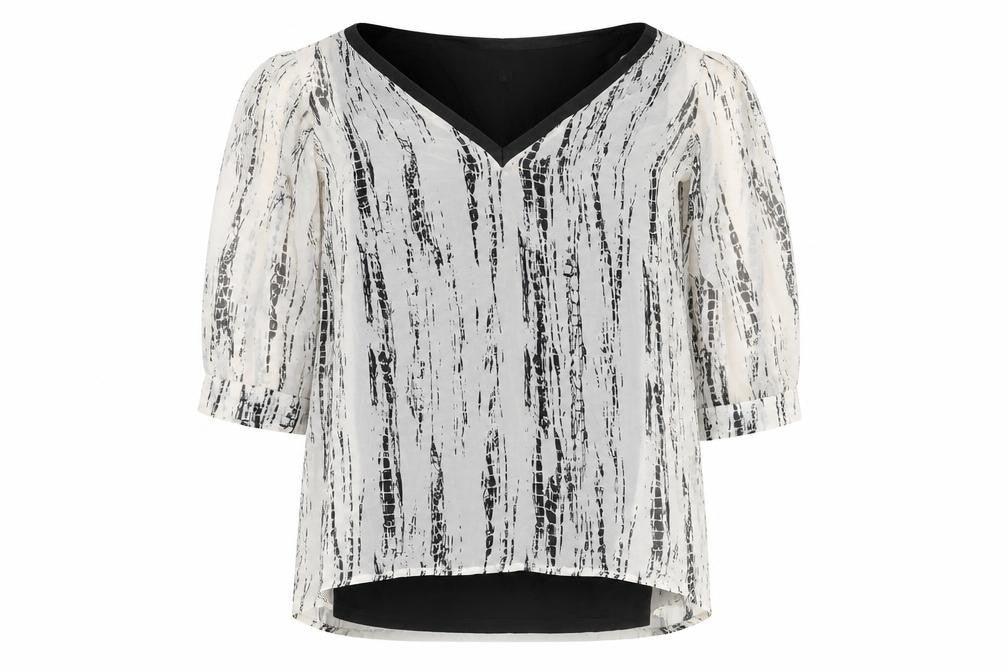 Womens UK Size 8 River Island White Basic Blouse