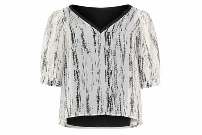 Womens UK Size 8 River Island White Basic Blouse