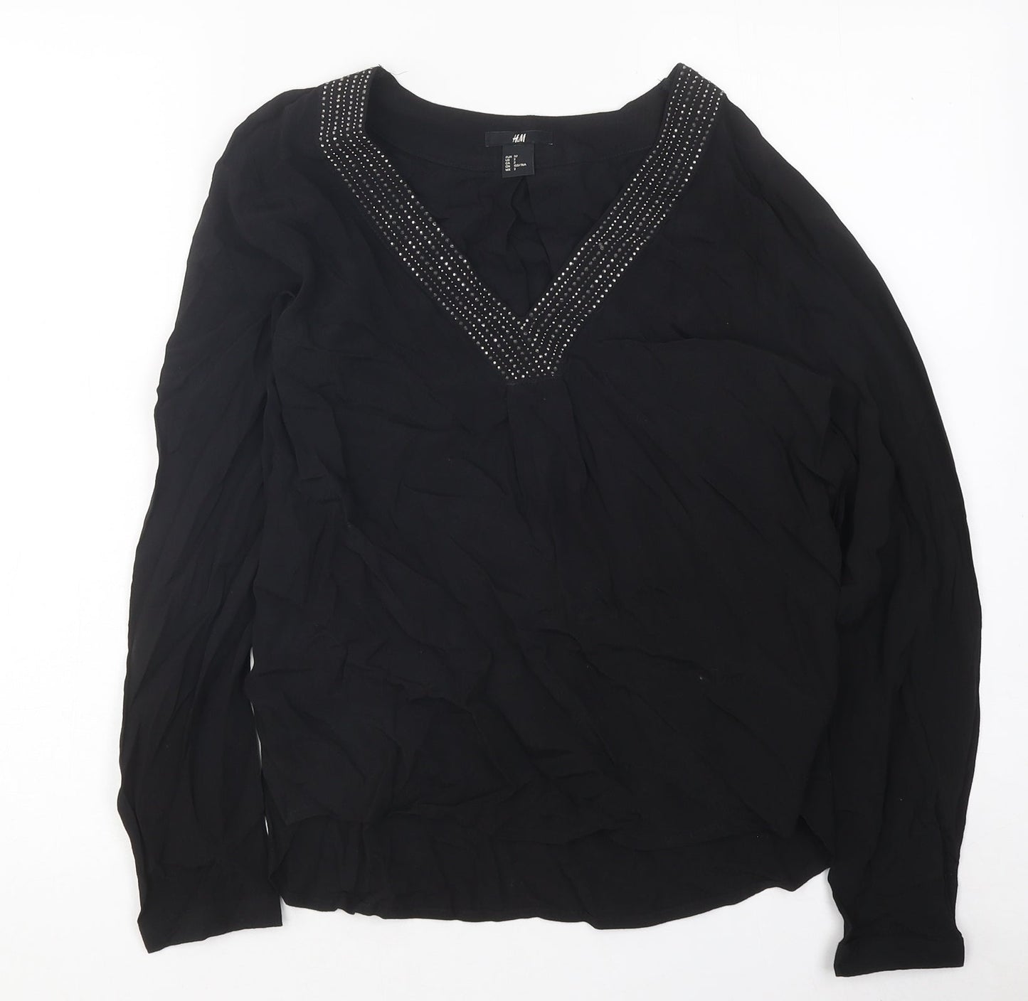 Womens UK Size 4 H&M Black