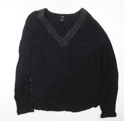 Womens UK Size 4 H&M Black