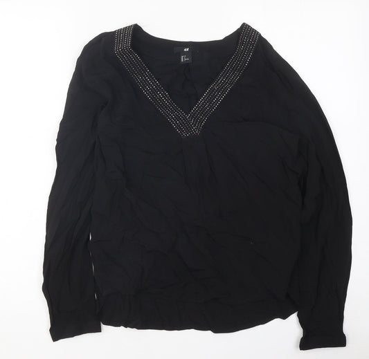 Womens UK Size 4 H&M Black