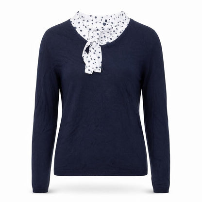 Womens UK Size 10 Marks and Spencer Blue Pullover Jumper