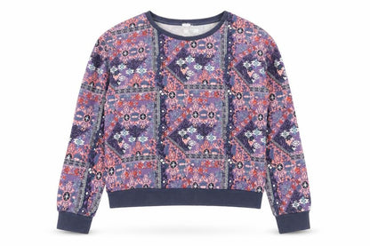 Womens UK Size M H&M Multicoloured Pullover Hoodie