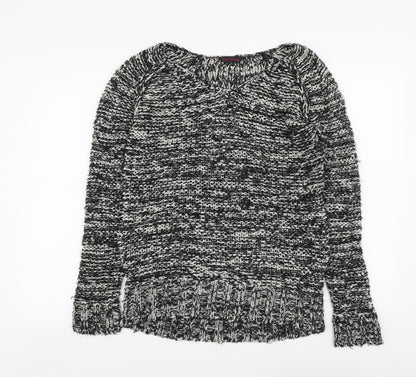 Womens UK Size 8 Miss Selfridge Black Pullover Jumper
