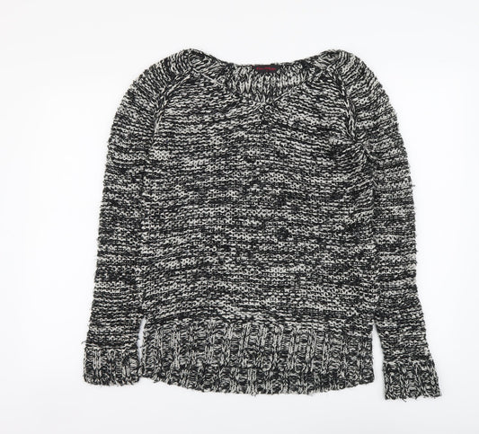 Womens UK Size 8 Miss Selfridge Black Pullover Jumper