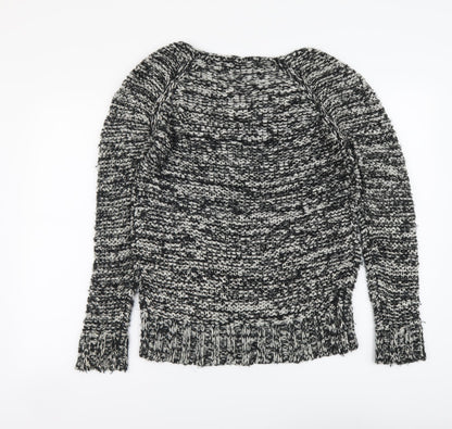 Womens UK Size 8 Miss Selfridge Black Pullover Jumper