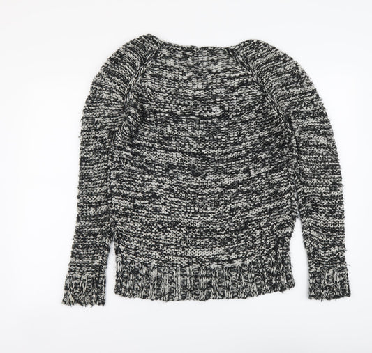 Womens UK Size 8 Miss Selfridge Black Pullover Jumper