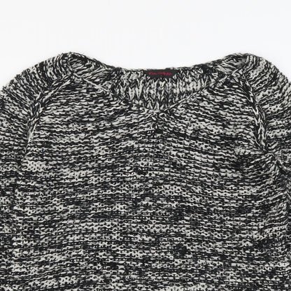 Womens UK Size 8 Miss Selfridge Black Pullover Jumper
