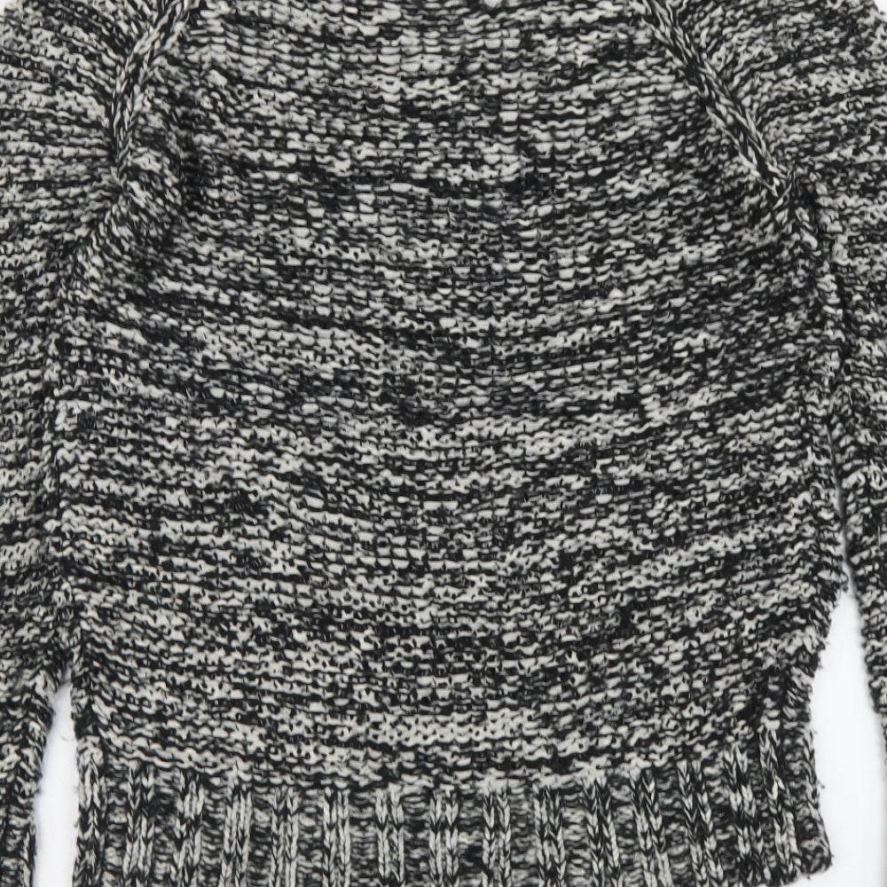 Womens UK Size 8 Miss Selfridge Black Pullover Jumper