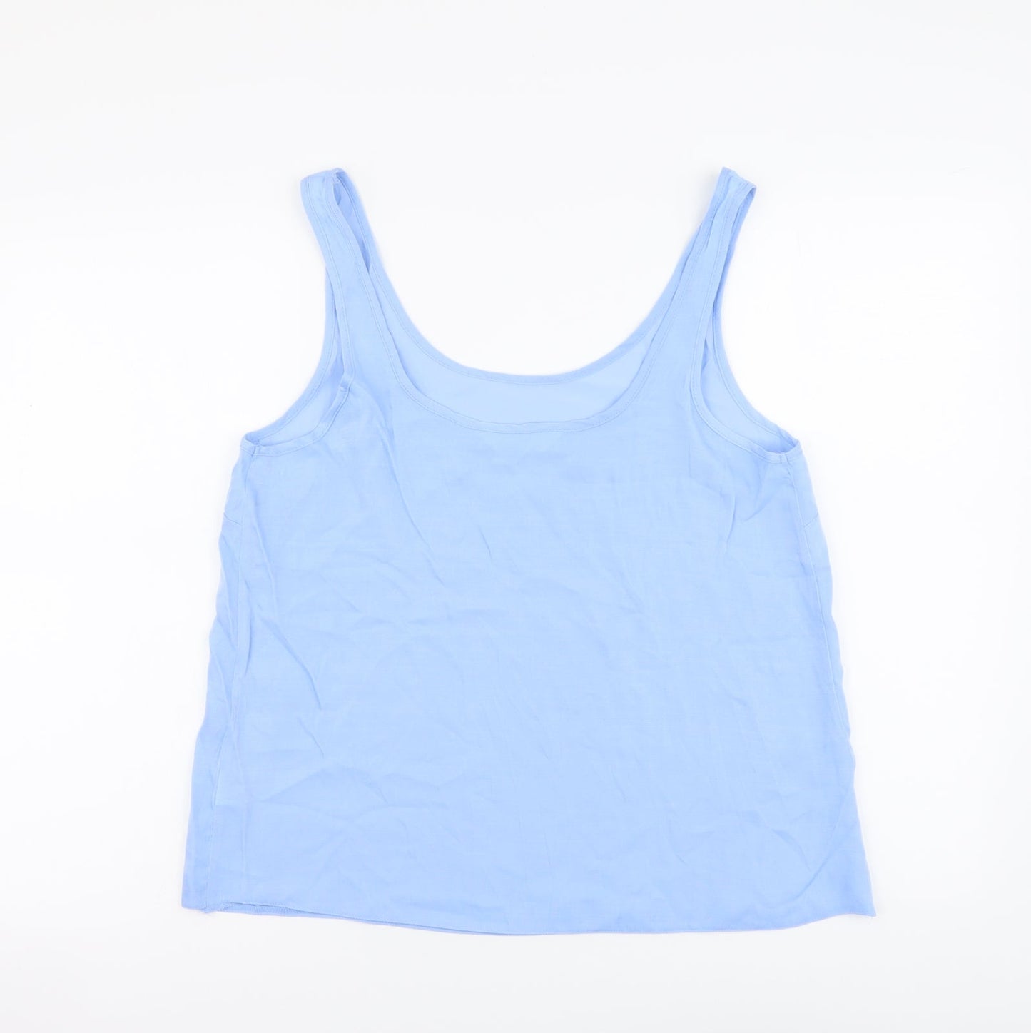 Primark Womens Blue Polyester Camisole Tank Size 12 Round Neck