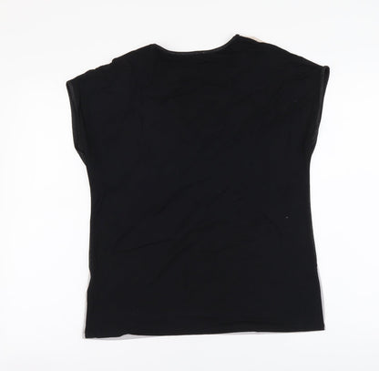 Womens UK Size S Oasis Multicoloured Basic T-Shirt