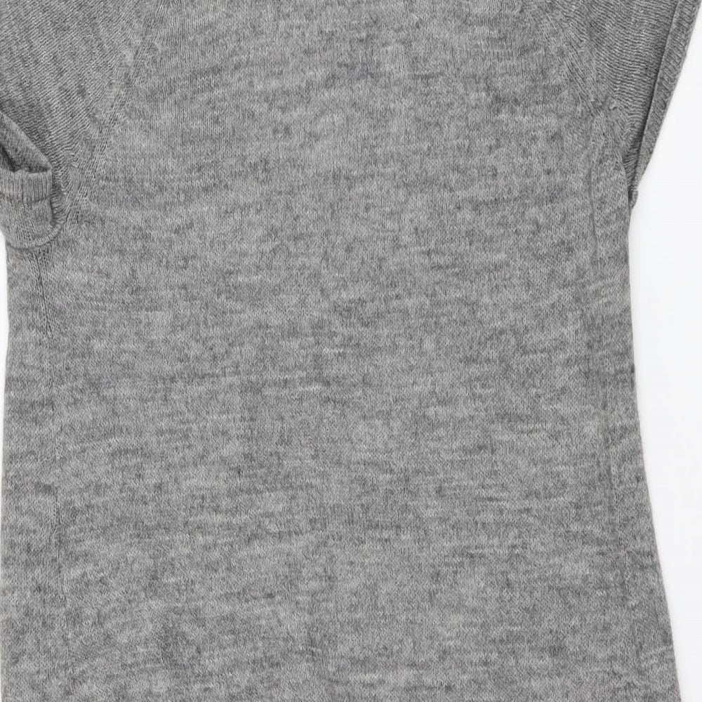 Womens UK Size M H&M Grey Tunic Jumper