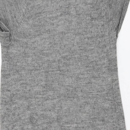 Womens UK Size M H&M Grey Tunic Jumper