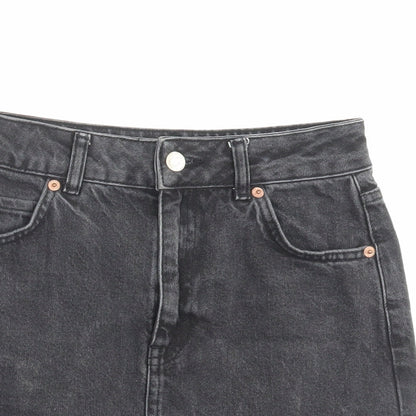 Womens UK Size 6 Topshop A-Line Denim Skirt