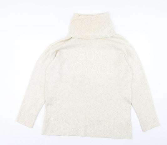 Womens UK Size XS River Island Beige Pullover Jumper