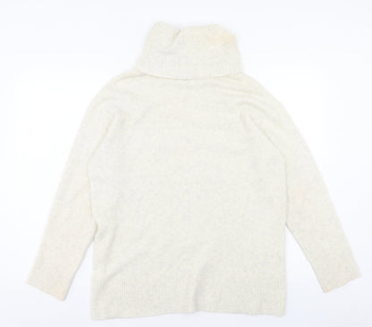 Womens UK Size XS River Island Beige Pullover Jumper