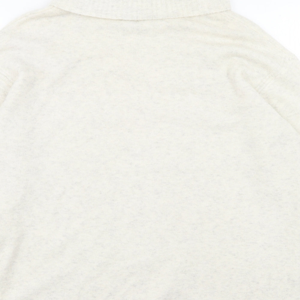 Womens UK Size XS River Island Beige Pullover Jumper