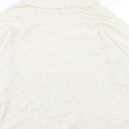 Womens UK Size XS River Island Beige Pullover Jumper