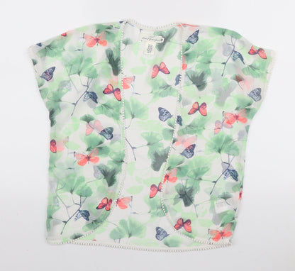 Womens UK Size M H&M Multicoloured Kimono Blouse
