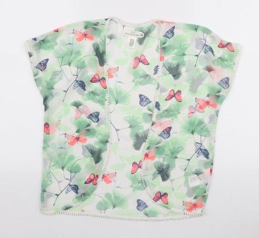 Womens UK Size M H&M Multicoloured Kimono Blouse