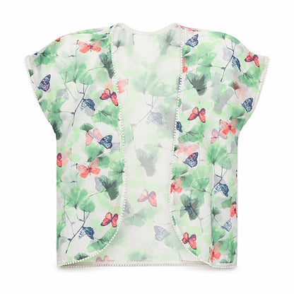 Womens UK Size M H&M Multicoloured Kimono Blouse