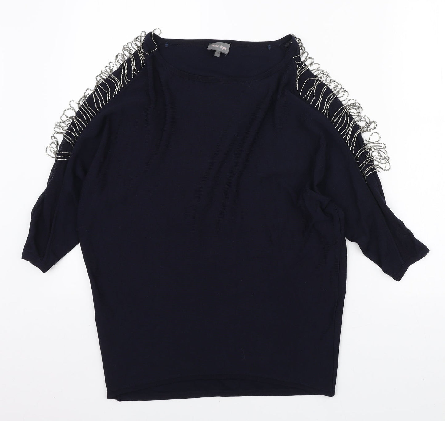 Womens UK Size S Phase Eight Blue Pullover Jumper