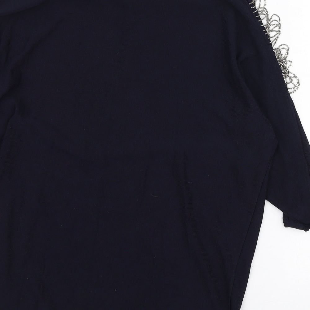 Womens UK Size S Phase Eight Blue Pullover Jumper