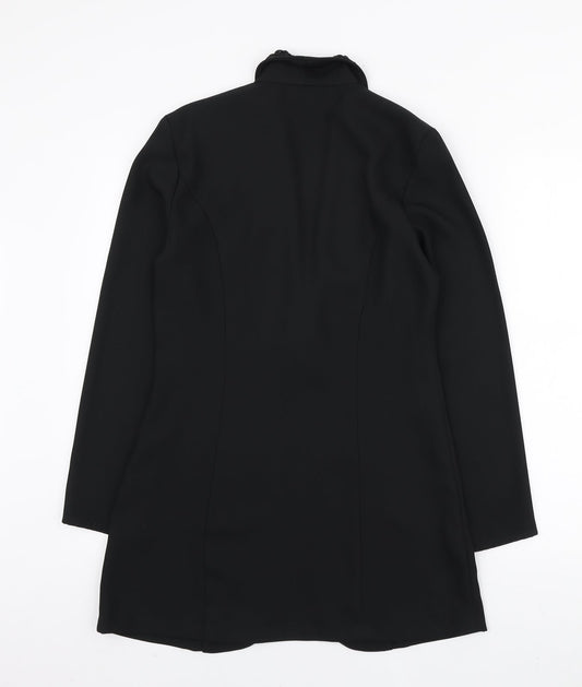 Roman Originals Womens Black Jacket Blazer Size 10 Button