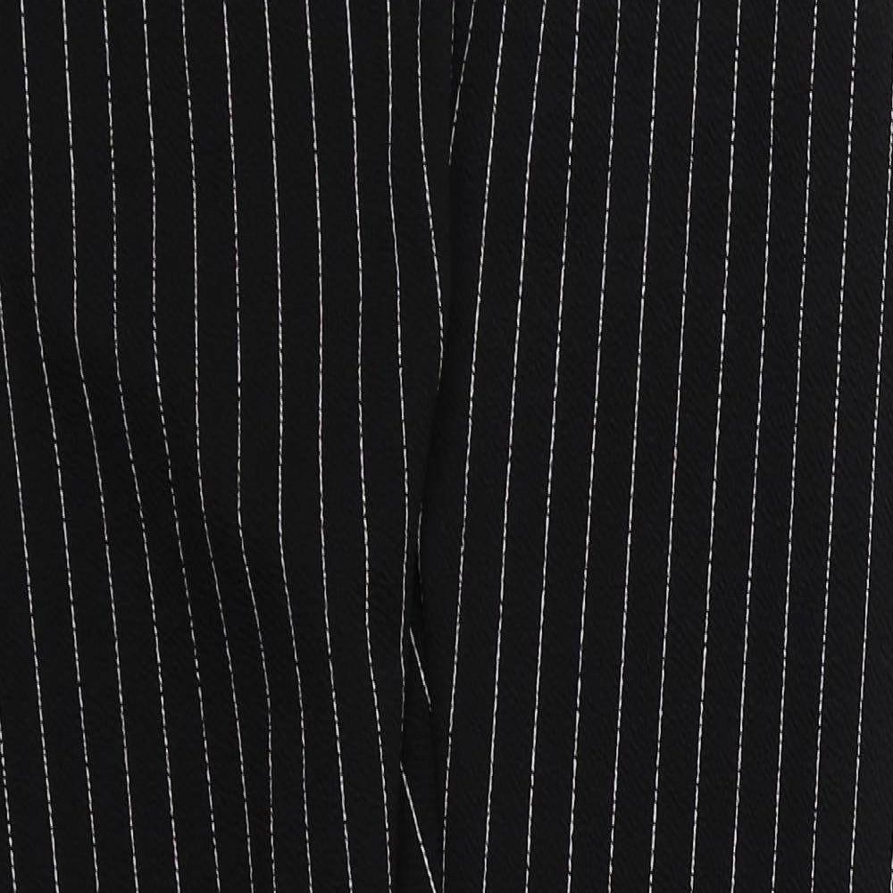 Womens UK Size 8 I SAW IT FIRST Regular Fit Carrot Black Trousers