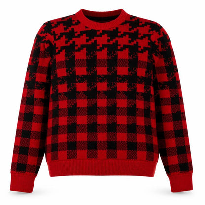 Womens UK Size S Topman Red Pullover Jumper