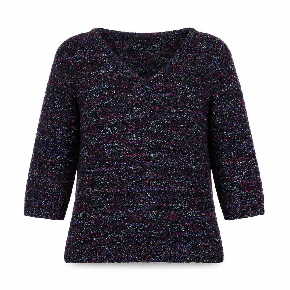Womens UK Size 12 M&Co Multicoloured Pullover Jumper