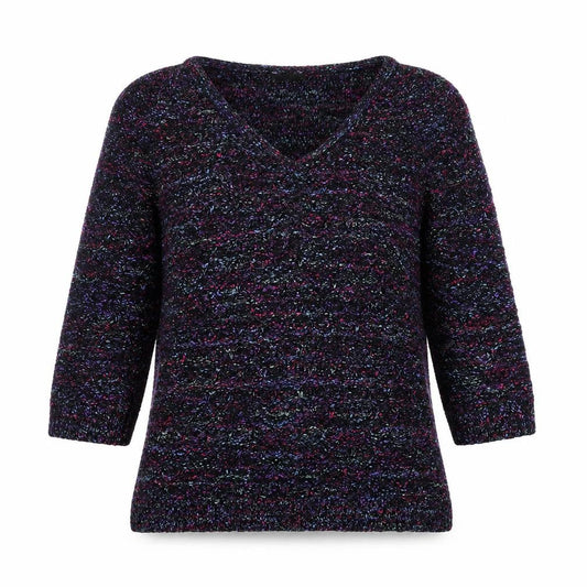 Womens UK Size 12 M&Co Multicoloured Pullover Jumper