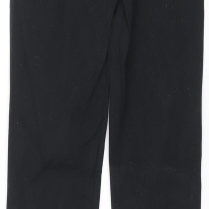 Womens UK Size M BIG STAR Relaxed Fit Skinny Black Jeans