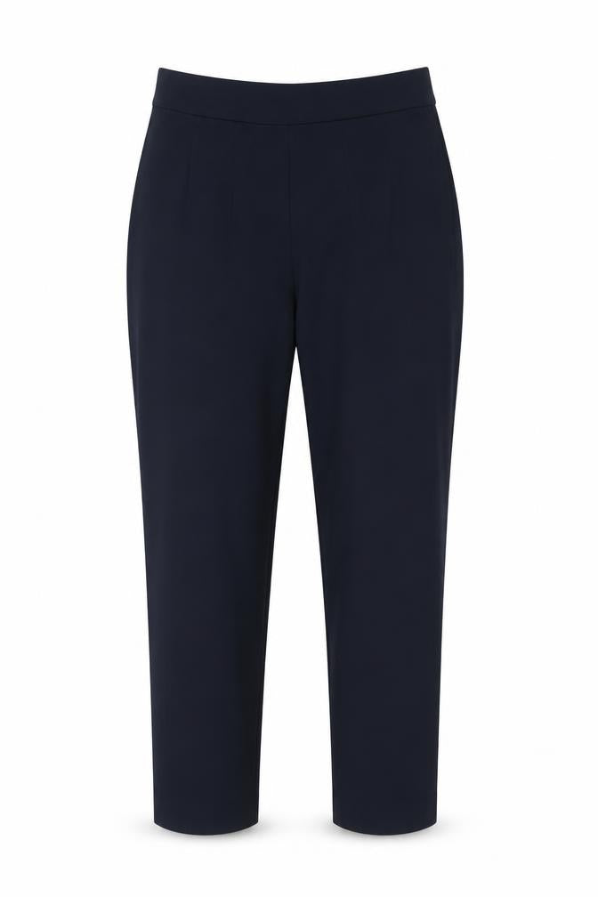 Womens UK Size 12 Marks and Spencer Regular Fit Carrot Blue Trousers
