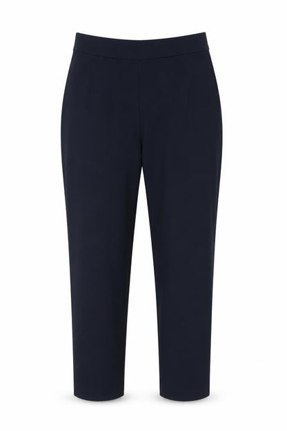 Womens UK Size 12 Marks and Spencer Regular Fit Carrot Blue Trousers