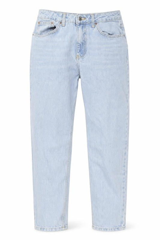 Womens UK Size M Topshop Regular Fit Mom Blue Jeans