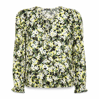Womens UK Size 10 Marks and Spencer Yellow Basic Blouse