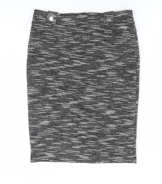 Womens UK Size 10 Wallis Straight & Pencil Jersey Skirt