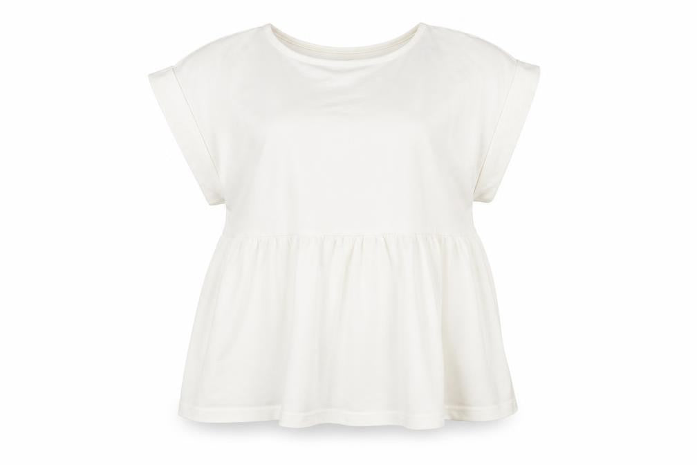 Womens UK Size 10 Primark White Basic Blouse