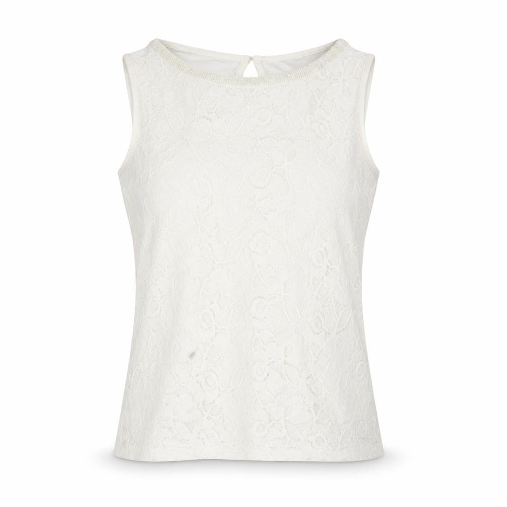 Womens UK Size 6 Dorothy Perkins White Basic Tank