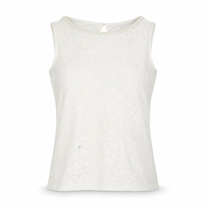 Womens UK Size 6 Dorothy Perkins White Basic Tank