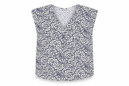 Womens UK Size 10 Primark Blue Basic Blouse