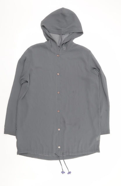 Kappahl Womens Grey Jacket Size 12 Button