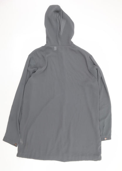 Kappahl Womens Grey Jacket Size 12 Button