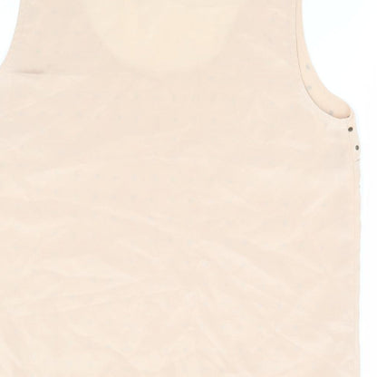 Womens UK Size 16 Oasis Beige Basic Tank