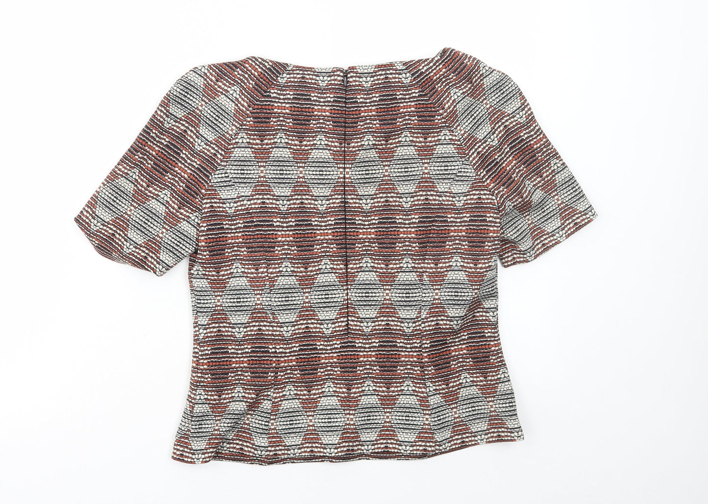 Womens UK Size 10 Marks and Spencer Multicoloured Basic T-Shirt