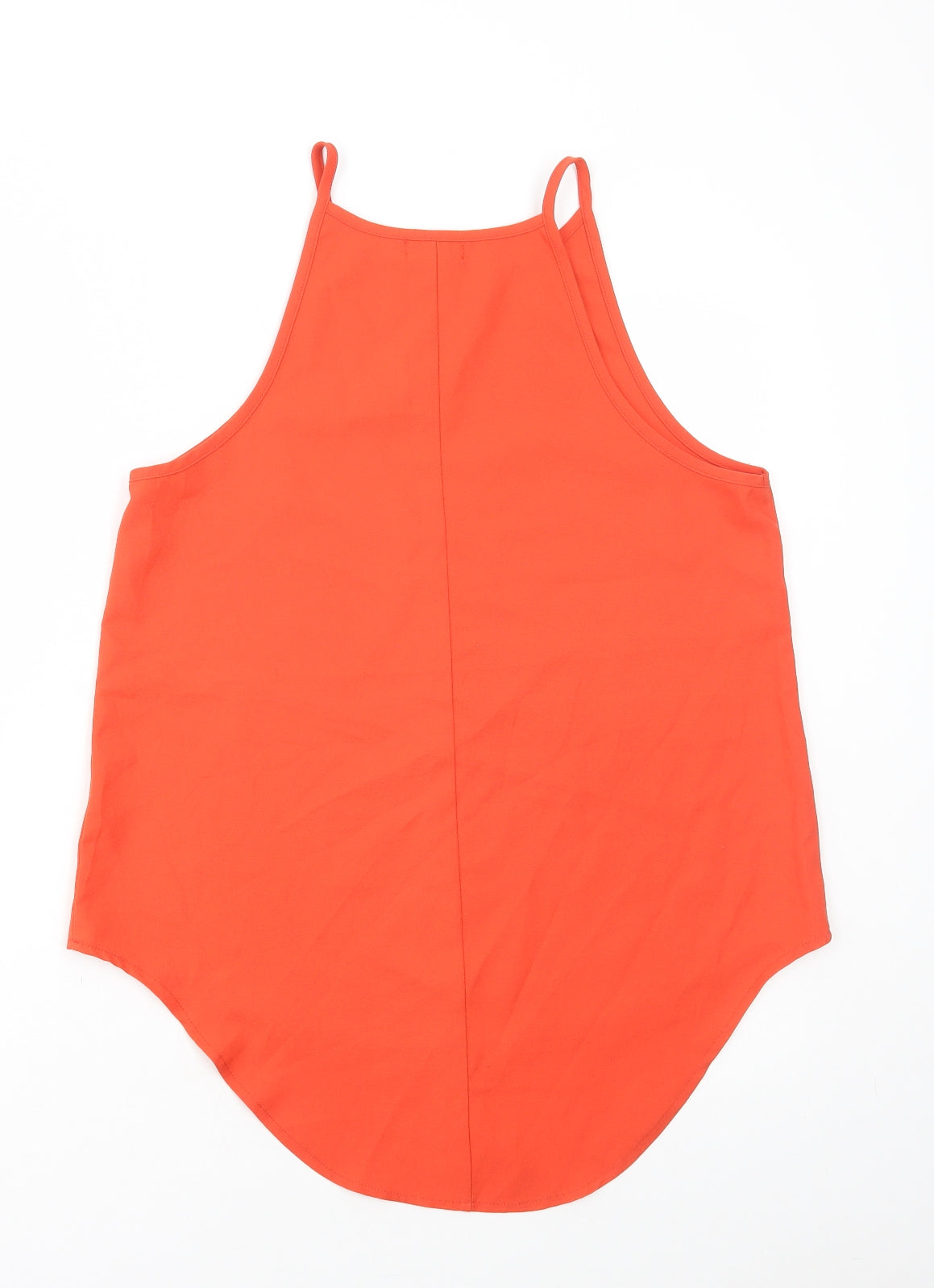 Womens UK Size 10 TEMT Orange Camisole Tank