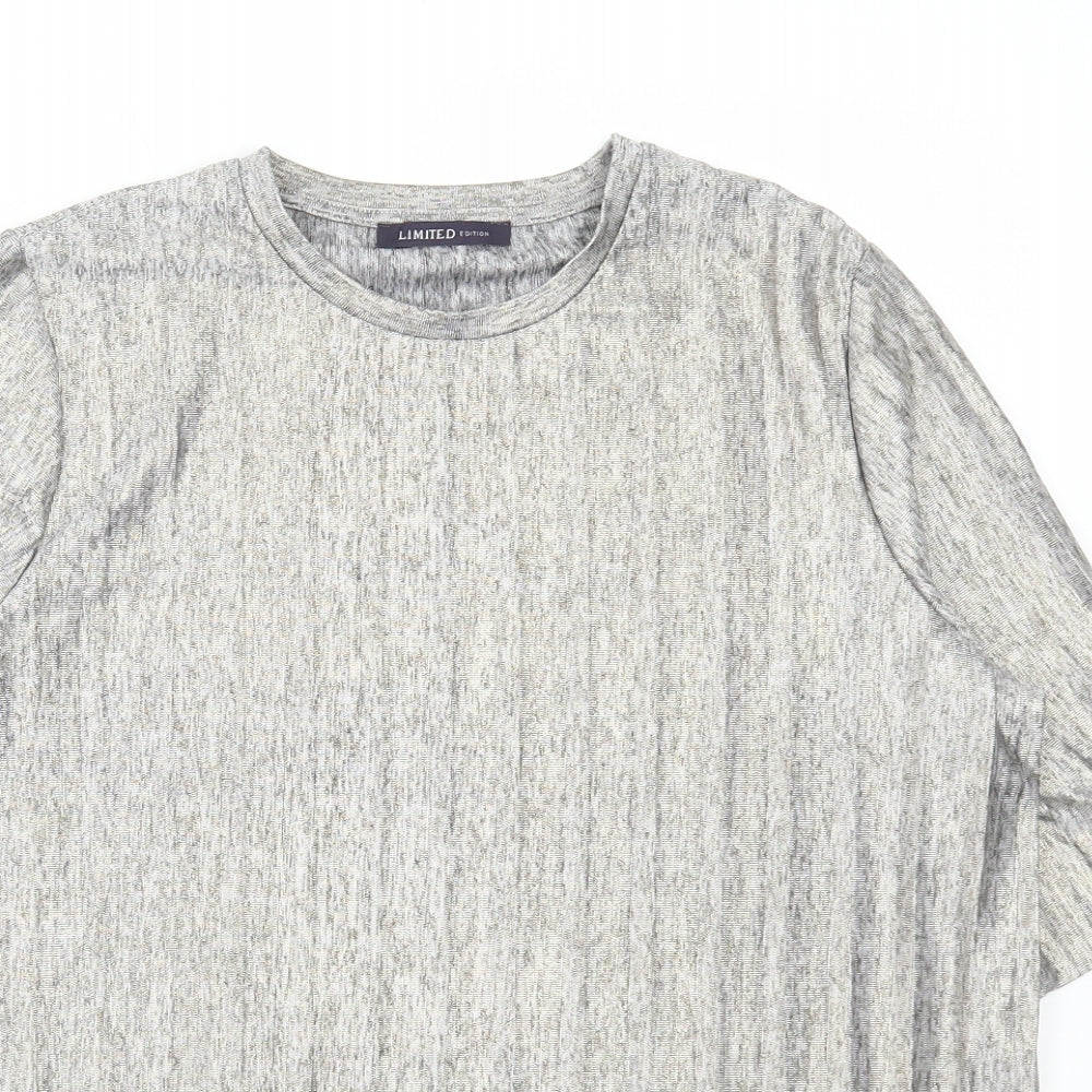 Womens UK Size 10 Marks and Spencer Gold Basic T-Shirt