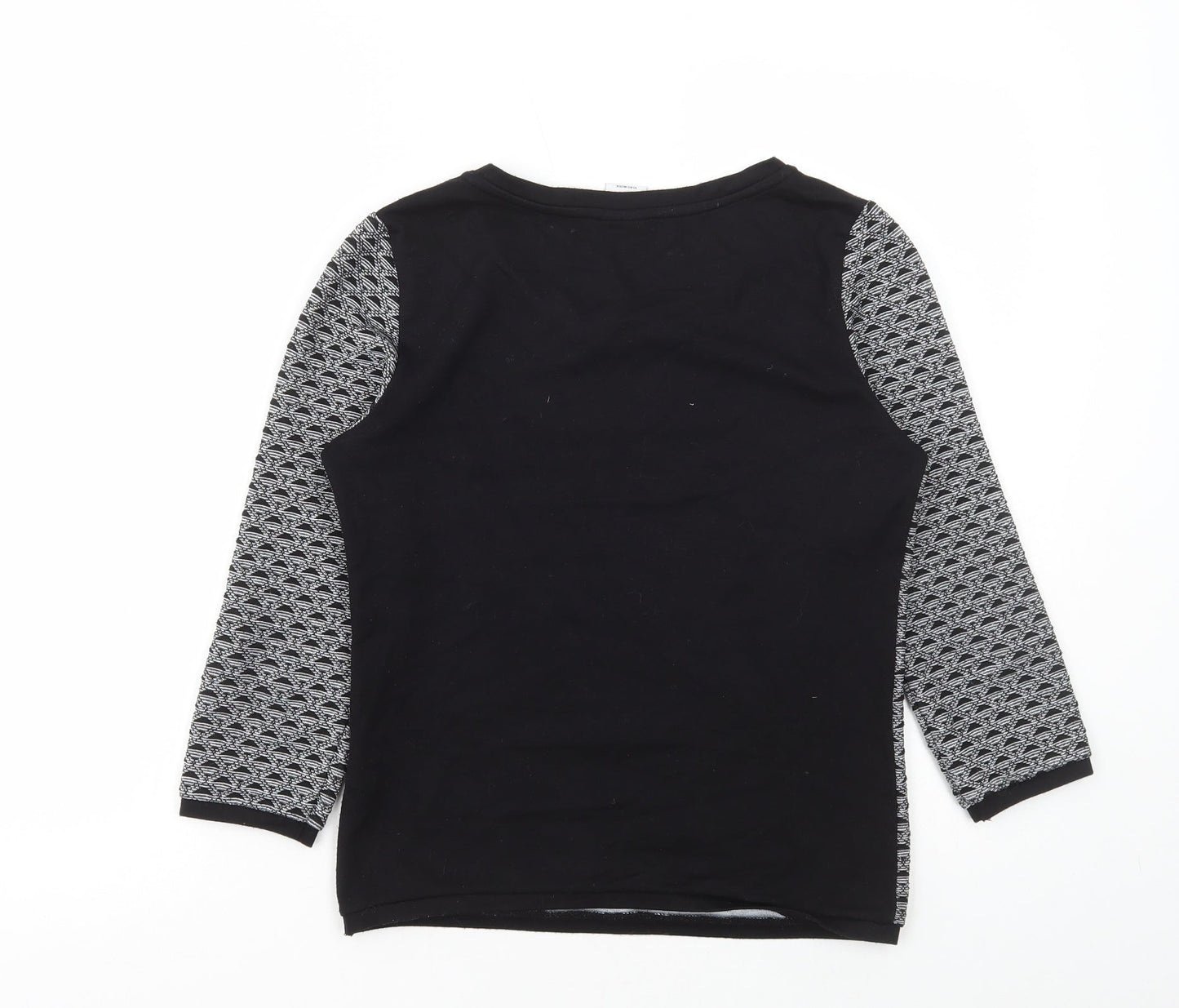 Womens UK Size S Vera Moda Grey Basic T-Shirt