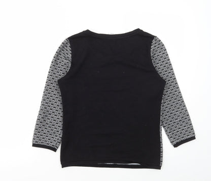 Womens UK Size S Vera Moda Grey Basic T-Shirt